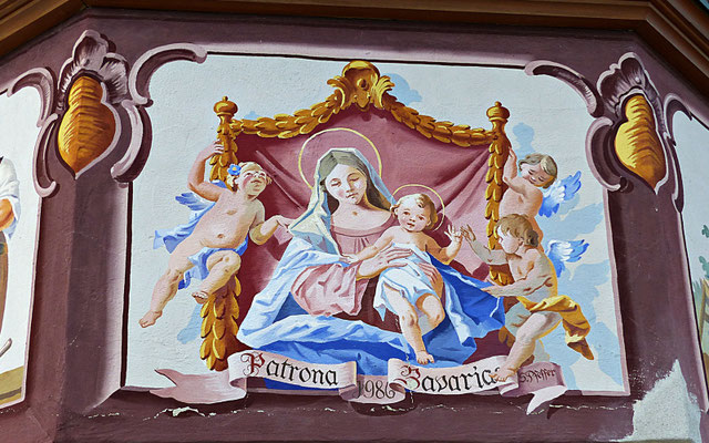 Lüftlmalereien von der Familie Pfeffer