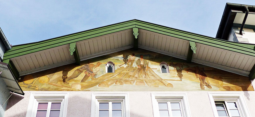 Lüftelmalerei in Bad Tölz