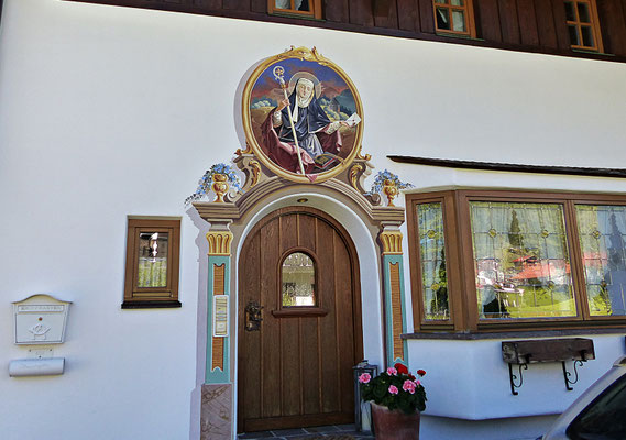 Lüftlmalereien von der Familie Pfeffer