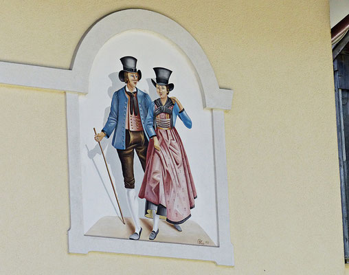 Lüftelmalerei im Lechtal