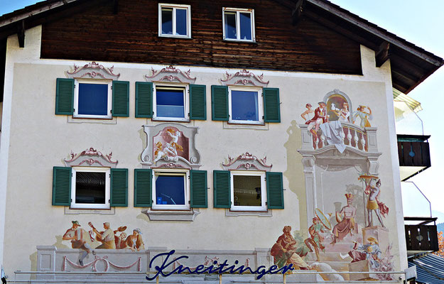 Lüftlmalerei aus Partenkirchen