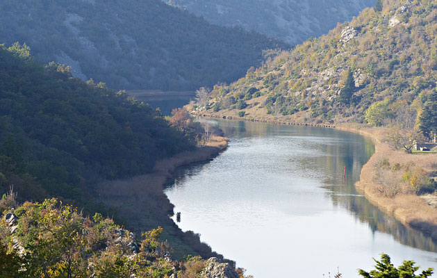 An der Zrmanja im November 2018