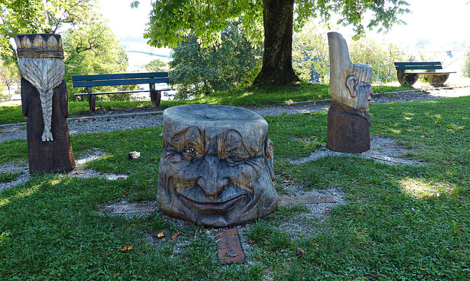 Holzschnitzerei in Andechs