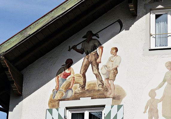 Lüftlmalerei in Bayern