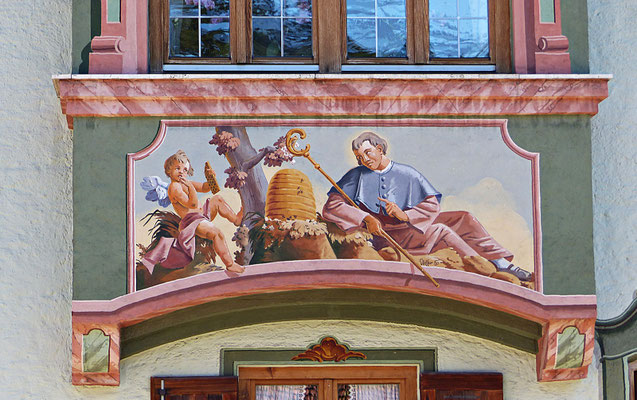 Lüftlmalereien von der Familie Pfeffer