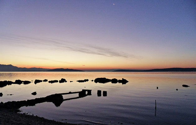 Sonnenaufgang beim Strand