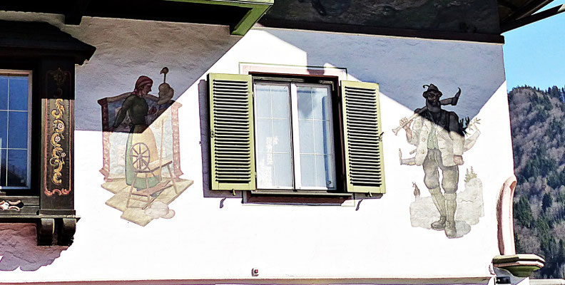 Lüftelmalerei in Bayern