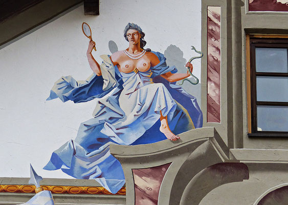 Lüftelmalerei in Tutzing beim Starnberger See