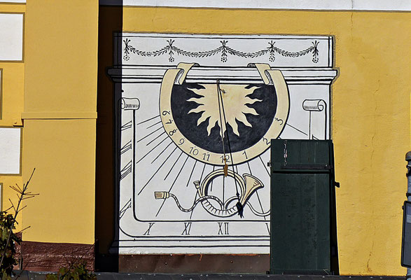 Sonnenuhr in Garmisch