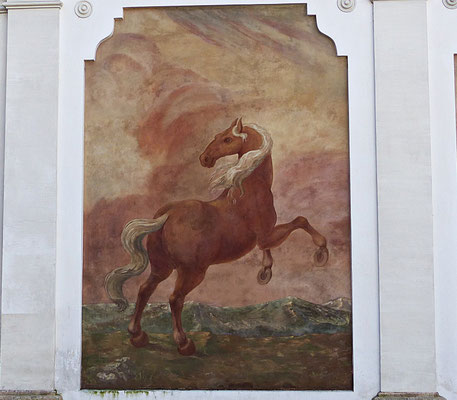 Wandmalerei in Salzburg