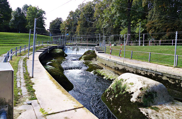 Der Wasserkanal der Profis