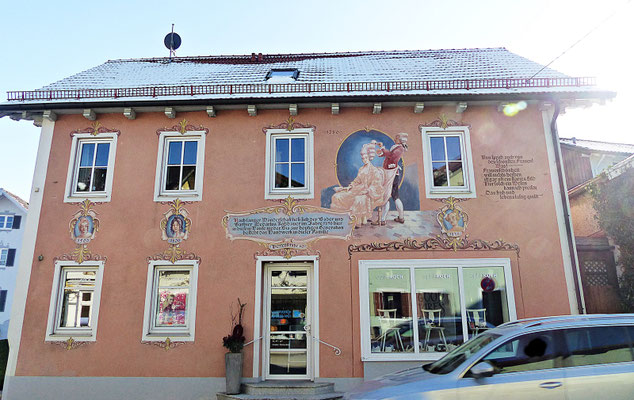 Lüftlmalerei in Dießen am Ammersee