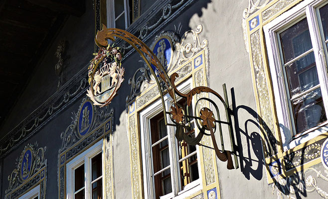 Nasenschild in Garmisch