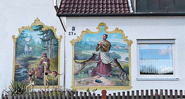 Lüftlmalerei aus Bayern