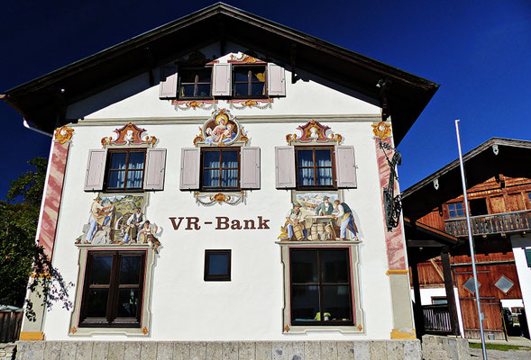 Lüftlmalereien von der Familie Pfeffer