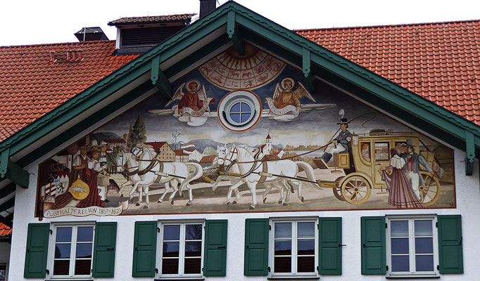 Lüftelmalerei in Bayern