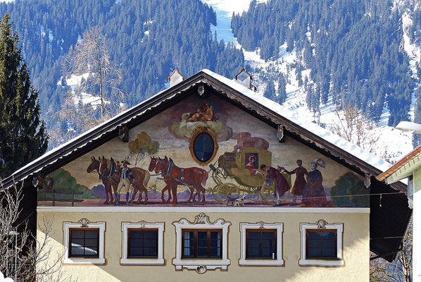 Lütlmalerei in Reutte