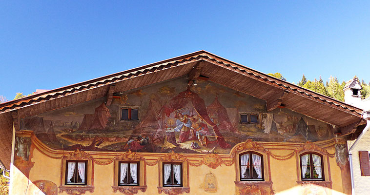 Lüftlmalereien aus Mittenwald