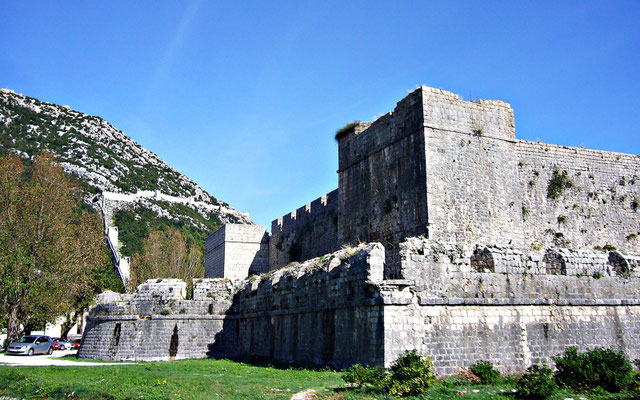 Die Mauer von Veliki Ston