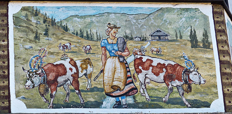 Lüftlmalerei aus Bayern
