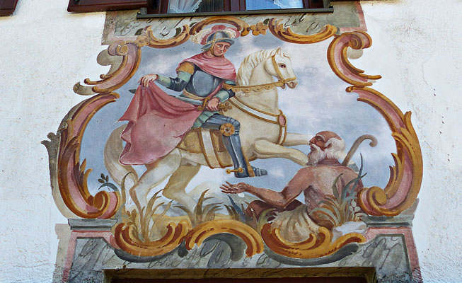 Lüftlmalerei aus Partenkirchen