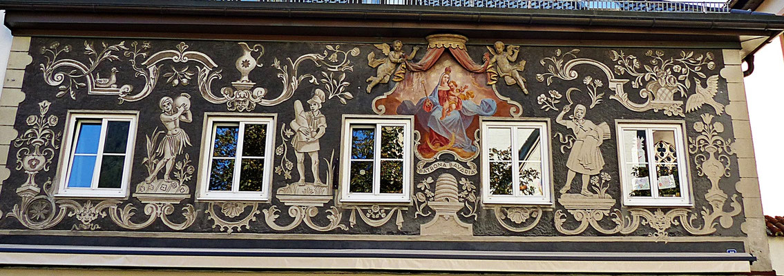 Lüftlmalerei aus Partenkirchen