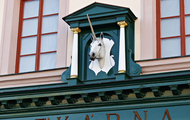 Ehemalige Apotheke zum letzten Einhorn, heute ein Museum