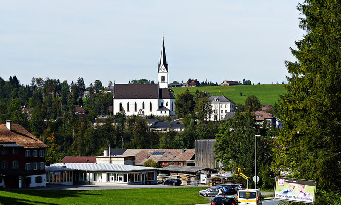 Kirche von Egg im Vorarlberg