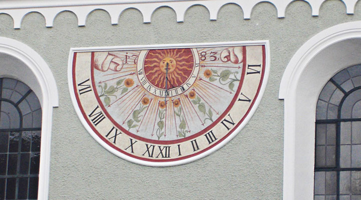 Sonnenuhr in Legau