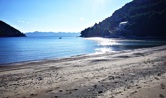 Der Strand im Winter
