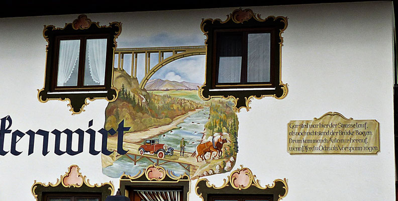 Lüftelmalerei im Allgäu