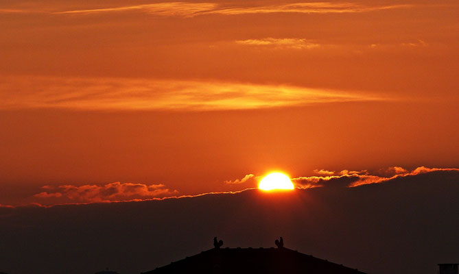 Der erste Sonnenaufgang