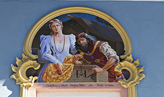 Lüftlmalereien von der Familie Pfeffer