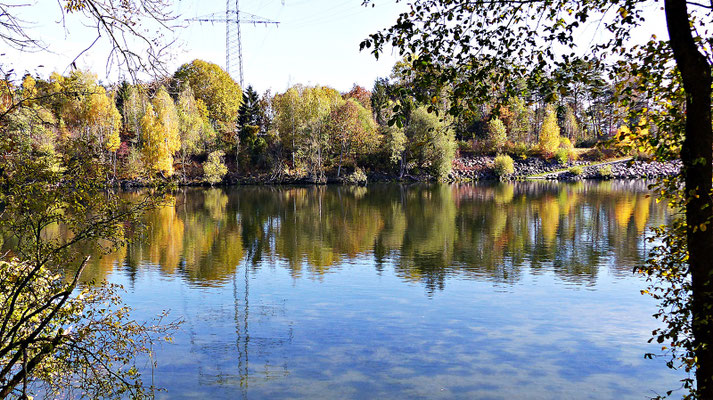 Beim Lech im Herbst