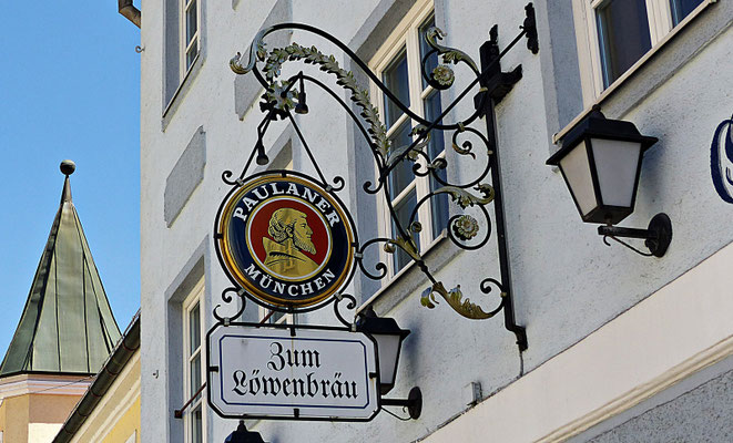 Nasenschild in Wolfratshausen