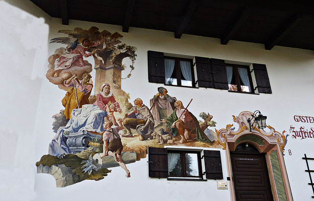 Lüftlmalereien von der Familie Pfeffer