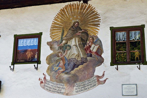 Lüftlmalerei in Oberammergau