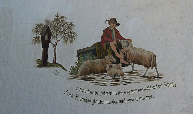 Lüftlmalerei aus Bayern