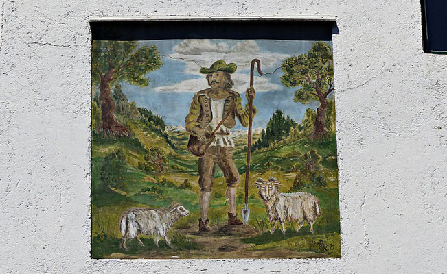Lüftlmalerei in Wolfratshausen
