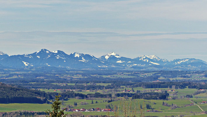 Blick auf den Grünten im Allgäu