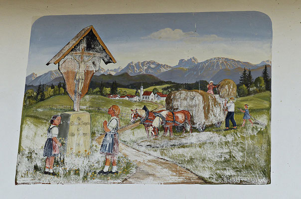 Lüftlmalerei aus Bayern