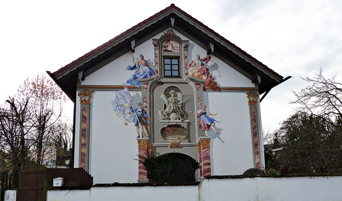 Lüftelmalerei in Tutzing beim Starnberger See