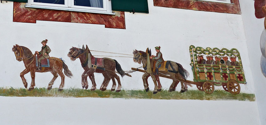 Lüftelmalerei in Bayern