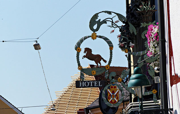 Nasenschild in Nördlingen