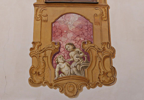 Lüftlmalerei in Oberammergau