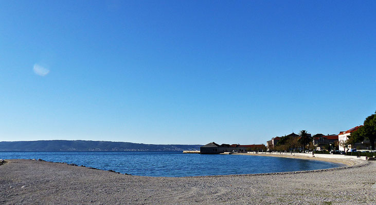 Spaziergang am Meer entlang