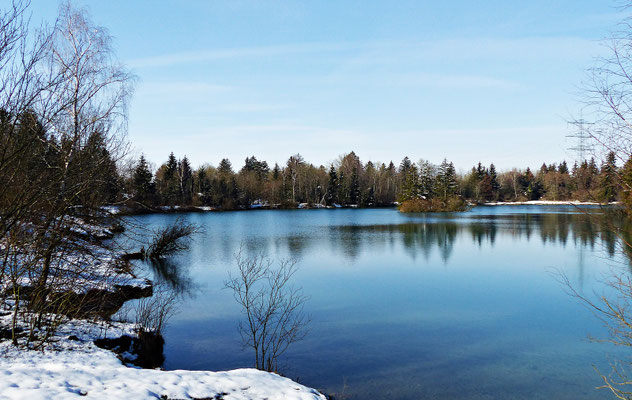 Der Auensee bei Königsbrunn