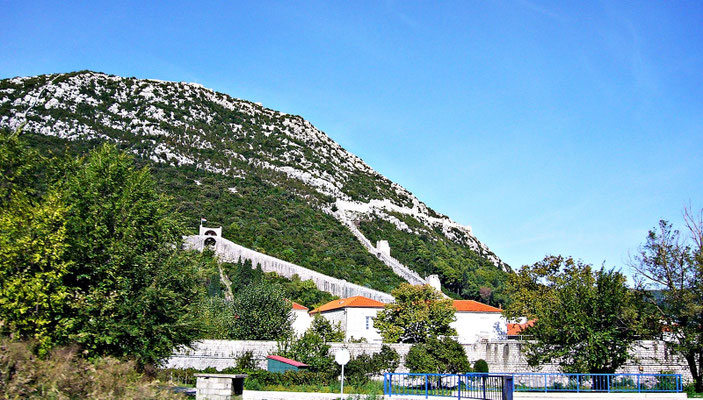 Die Mauer von Veliki Ston