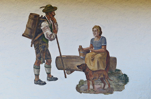 Lüftlmalerei aus Bayern