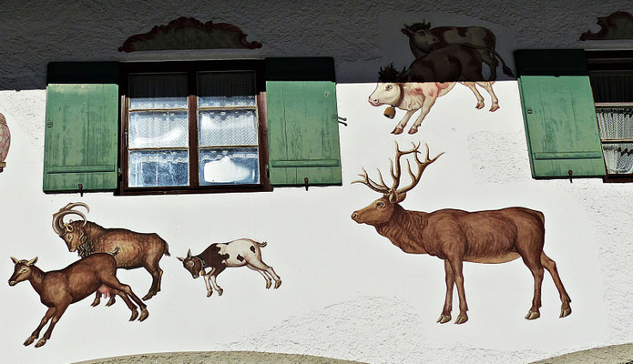 Lüftelmalerei in Bayern